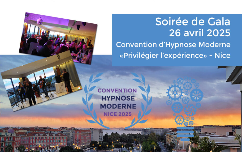 Convention d'Hypnose Moderne 2025 "Privilégier l'expérience les 26 et 27 avril 2025 à Nice - DEHI France et Pank Hypnose